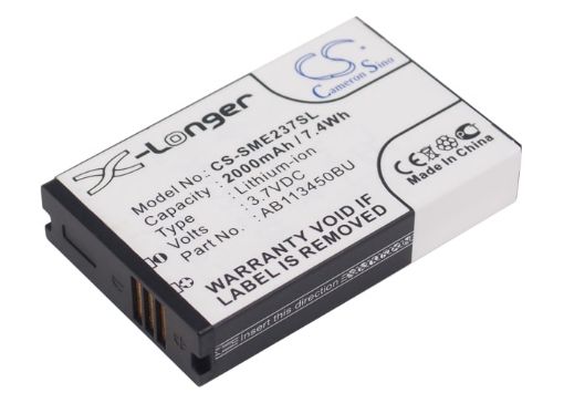 Samsung AB113450BU AB113450BUCSTD Battery Replacement for E2370 Solid GT-E2370 - 1