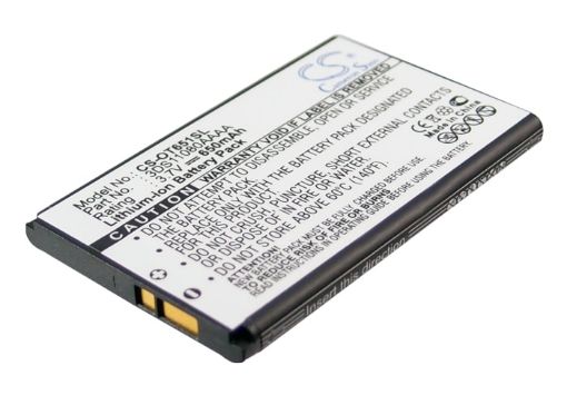 Alcatel 3DS10241AAAA Battery Replacement for One Touch 158 - 1