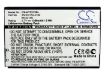 Battery Replacement for HTC 35H00152-01M 35H00152-02M 35H00159-01M BA S520 BG32100 - 5