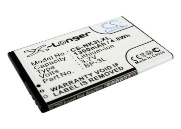 Replacement Battery Nokia BP-3L for 303 603 - 1