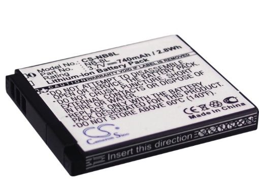 Canon NB-8L Battery Replacement for PowerShot A2200 & A3000 - 1