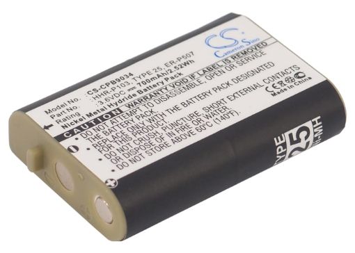 Battery Replacement Radio Shack 89-1324-00-00 HHR-P103 HHR-P103A P103 TYPE 25 - 1