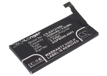 Sony 1255-9147.1 AGPB009-A003 Battery Replacement for Lotus ST27a - 1