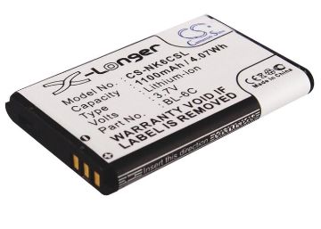 Replacement Nokia BL-6C Battery for 2115i 2116 - 1