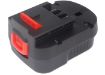 Battery Replacement Black & Decker 244760-00 499936-34 499936-35 90534824 A12 A12EX A12-XJ A14 A144 A144EX A14F A1712 - 2