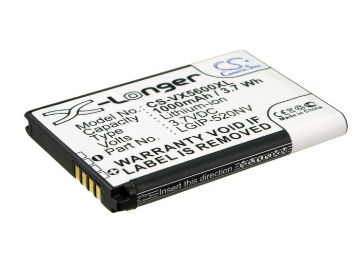 Verizon LGIP-520NV Battery Replacement for Cosmos Touch VN270 Envoy - 1
