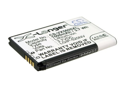 Verizon LGIP-520NV Battery Replacement for Cosmos Touch VN270 Envoy - 1