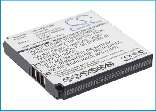 Alcatel B-U81 CAB2001010C1 CAB2001011C1 OT-BY25 Battery Replacement for One Touch 111 S120 - 1