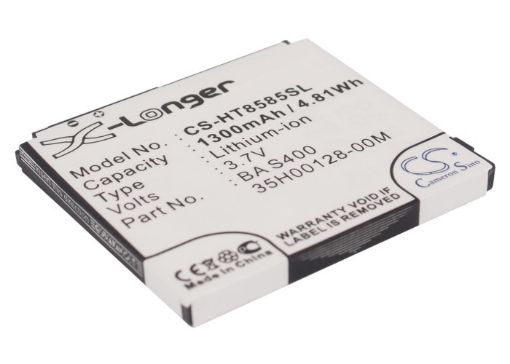 Battery Replacement HTC 35H00128-00M BA S400 BB81100 HD2 Leo - 1