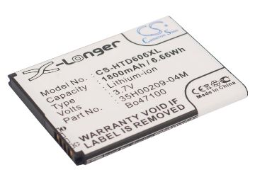 Battery Replacement HTC 35H00209-04M 35H00209-25M BO47100 for CP3 Desire 326 - 1