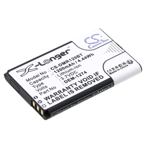 Magellan DEM-1274 DEM-1280 Battery Replacement for K32RF PAR-120 - 1