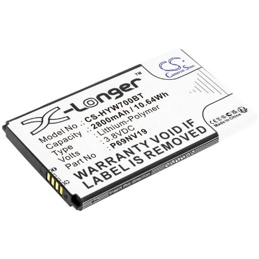 Battery Replacement Adt P69NV19 for WTS700 Resideo 7" Wireless Sec - 1