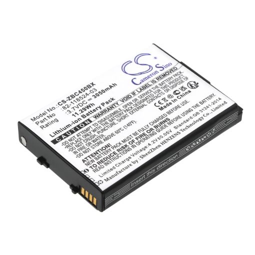 Zebra 82-118524-03 BTRY-MCXX-3080-01R Battery Replacement for MC45 - 1
