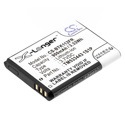 Blaupunkt TM533443 1S1P Battery Replacement for BT Drive Free 111 & 112 - 1