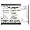Prestigio ICR533443 Battery Replacement for PCDVRR505 RoadRunner 505 - 3