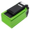 Greenworks GWG40B2 GWG40B4 Battery Replacement for 12" String Trimmer Combo Kit - 2