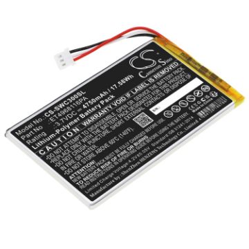 Battery Replacement Swing Caddie ET4968116PA for SC300 Portable Golf Launch Monitor - 1