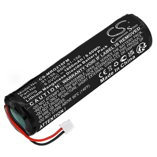 Battery Replacement Mcmurdo 91-156 BBR-91-156 for FastFind Ranger 210 - 1