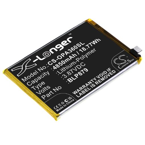 Battery Replacement Oppo BLP879 for A36 A36 2022 - 1