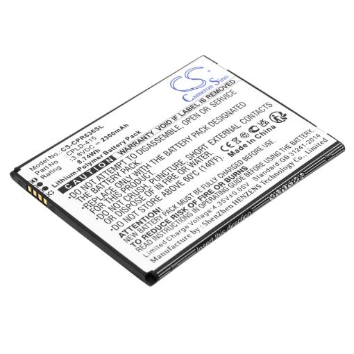 Coolpad CPLD-415 Battery Replacement for BTR3636AB Canvas - 1