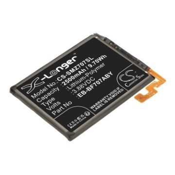 Samsung EB-BF707ABY GH82-23867A Battery Replacement for Galaxy Z Flip 5G F707U - 1
