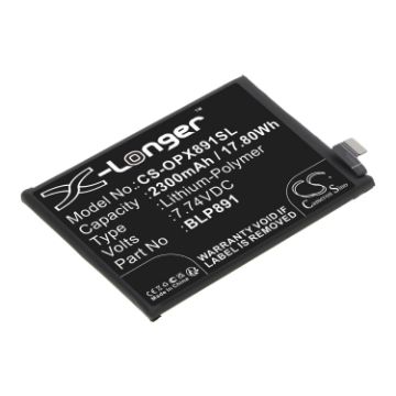 Battery Replacement Oppo BLP891 for Find X5 5G PFFM10 - 1