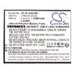 Battery Replacement Blu C766243250L for C0090P C6 - 3