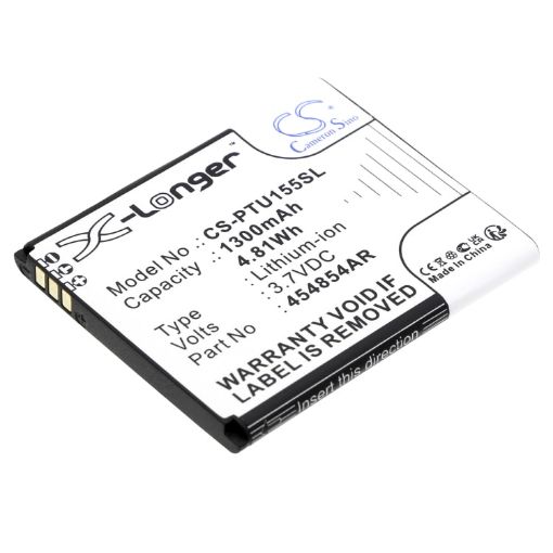 Panasonic 454854AR Battery Replacement for KX-TU150 KX-TU150EXR - 1