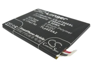 Alcatel CAC2500013C2 TLp025A2 TLp025A4 Battery Replacement for 7046T 7048 - 1