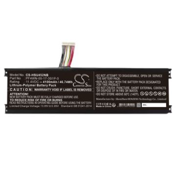 Battery Replacement for Motile PF4WN-00-13-3S1P-0 PF4WN-00-17-3S1P-0 PF4WN-03-17-3S1P-0 U45A1HPFS01 - 1
