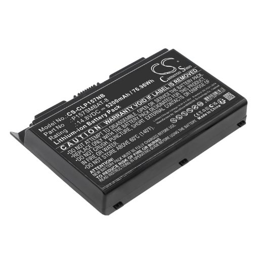 Battery Replacement Clevo 6-87-P157S-4272 6-87-P157S-4273 P157SMBAT-8 for EON117-S EON15-S - 1