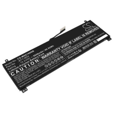 Replacement Battery MSI BTY-M54 for Creator Z16 A11UE-019ES & A11UE-020XES - 1