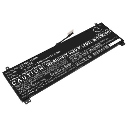 Replacement Battery MSI BTY-M54 for Creator Z16 A11UE-019ES & A11UE-020XES - 1