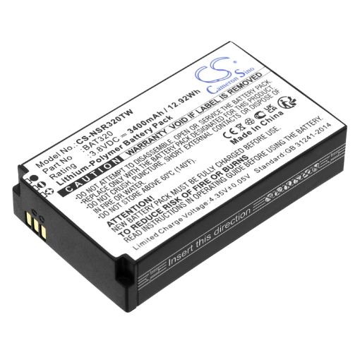 Battery Replacement Inrico B-87C BAT320 for T-298S T320 - 1