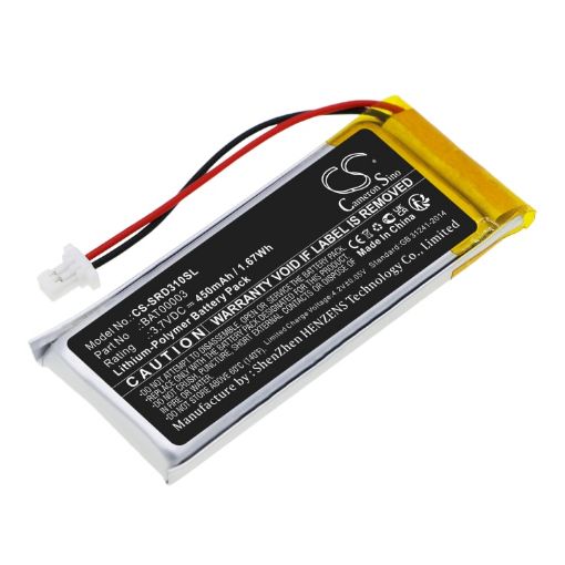 Cardo BAT00003 Battery Replacement for Q1 Q3 - 1