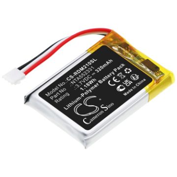 Battery Replacement Rode 0442-0053-01 NTA552331 Wireless Go II - 1