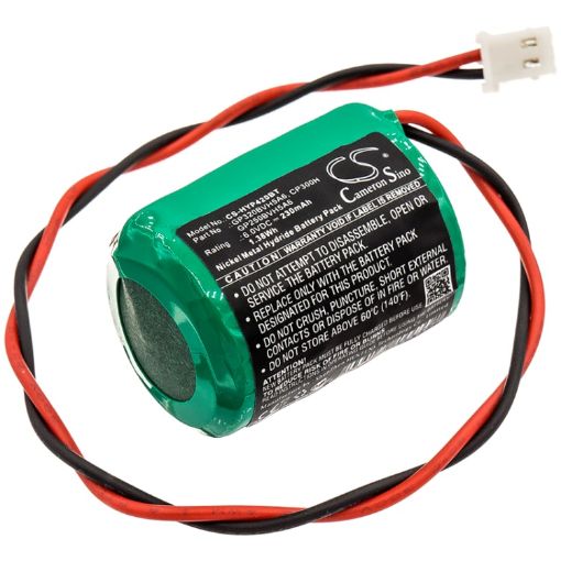 Battery Replacement for Honeywell CP300H GP250BVH5A6 GP320BVH5A6 - 1