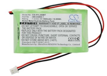 Picture of Battery Replacement Ademco for 300-03865 300-03866