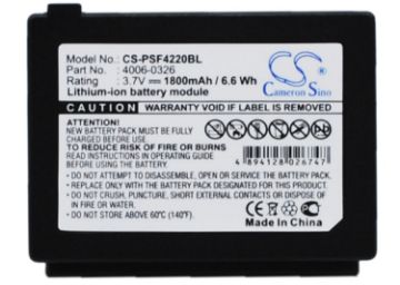 Datalogic 95A201001 Battery Replacement for 4220 C45 - 1