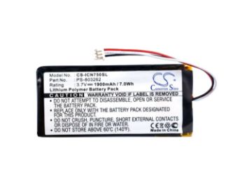 Navman PS-803262 Battery Replacement for iCN720 iCN750 - 1