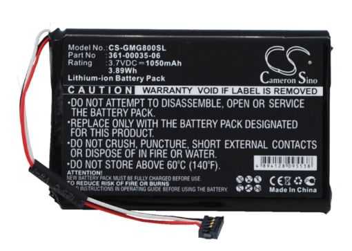 Garmin 361-00035-06 Battery Replacement for Approach G8 - 1