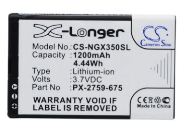 Navgear PX-2759-675 Battery Replacement for Motorradnavi SLX-350 - 1