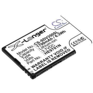Battery Replacement Sonocaddie G-4L HE9701N for G-4L V350 - 1