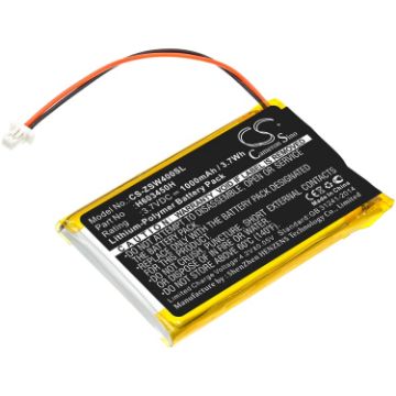 Battery Replacement Izzo H603450H for Swami 4000 Golf GPS - 1