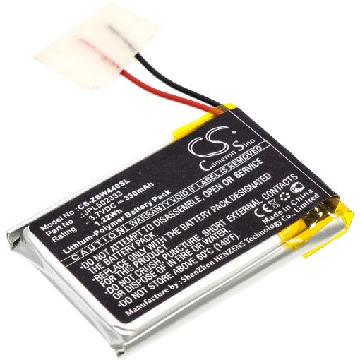 Izzo JPL502333 Battery Replacement for A44040 Swami Voice Clip - 1
