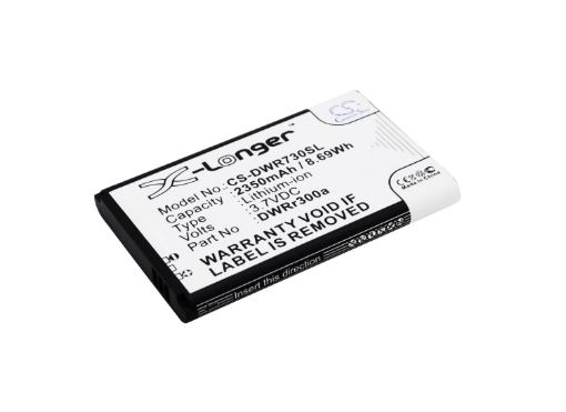 Battery Replacement D-Link 6BT-R300A-291 6BT-R600B-2902 DWRr300a DWRr600b for DWR-720 - 1
