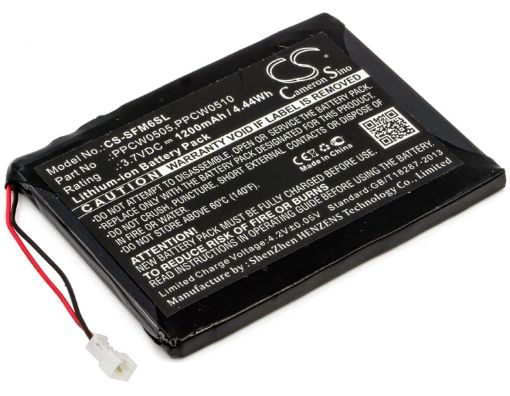 Battery Replacement for I-Audio PPCW0505 PPCW0508 PPCW0510 X5L 30GB - 1