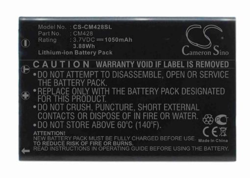 Replacement Battery for DiVi CAM 428 Portable MP3 Player - 1