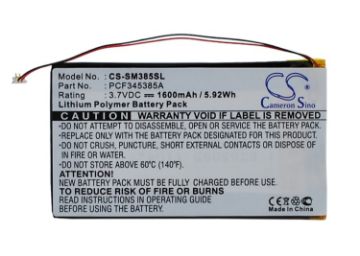 Samsung PCF345385A Battery Replacement for Napster MP3 Player PMPSGY910 - 1