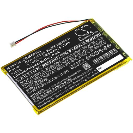 Battery Replacement for Creative BA20603R79901 DAA-BA0004 ZenTouch - 1